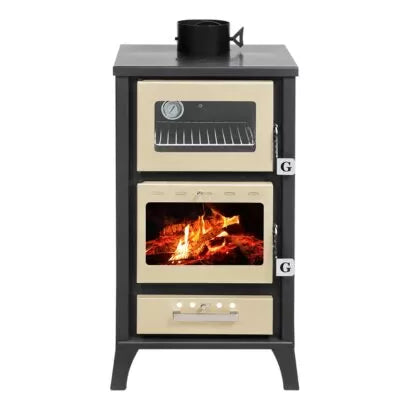 Stufa a legna con forno MARZIA 15,3 Kw